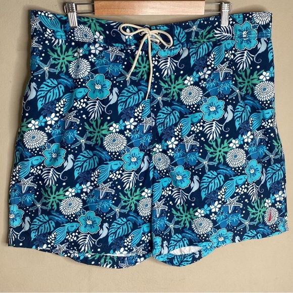 Nautica Men’s Board Shorts Floral Size XXL - Picture 1 of 16